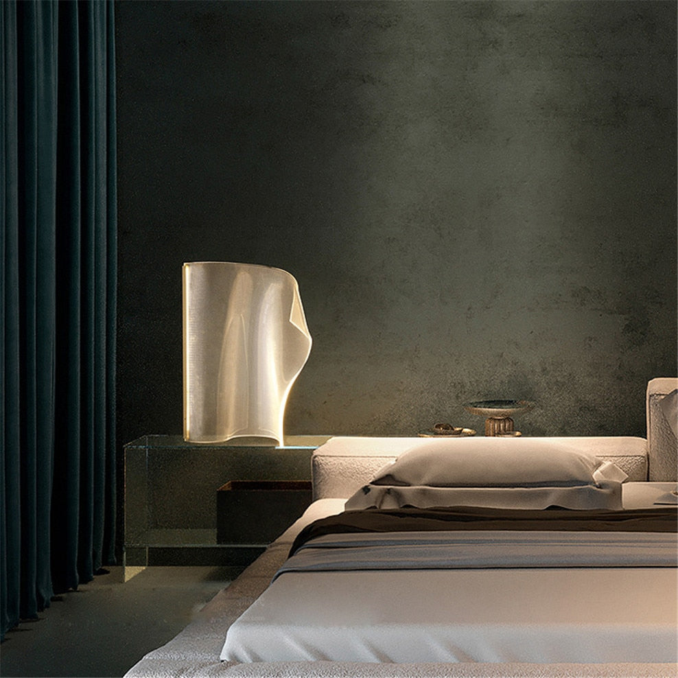 Led Acrylic Light Guide Table Lamp