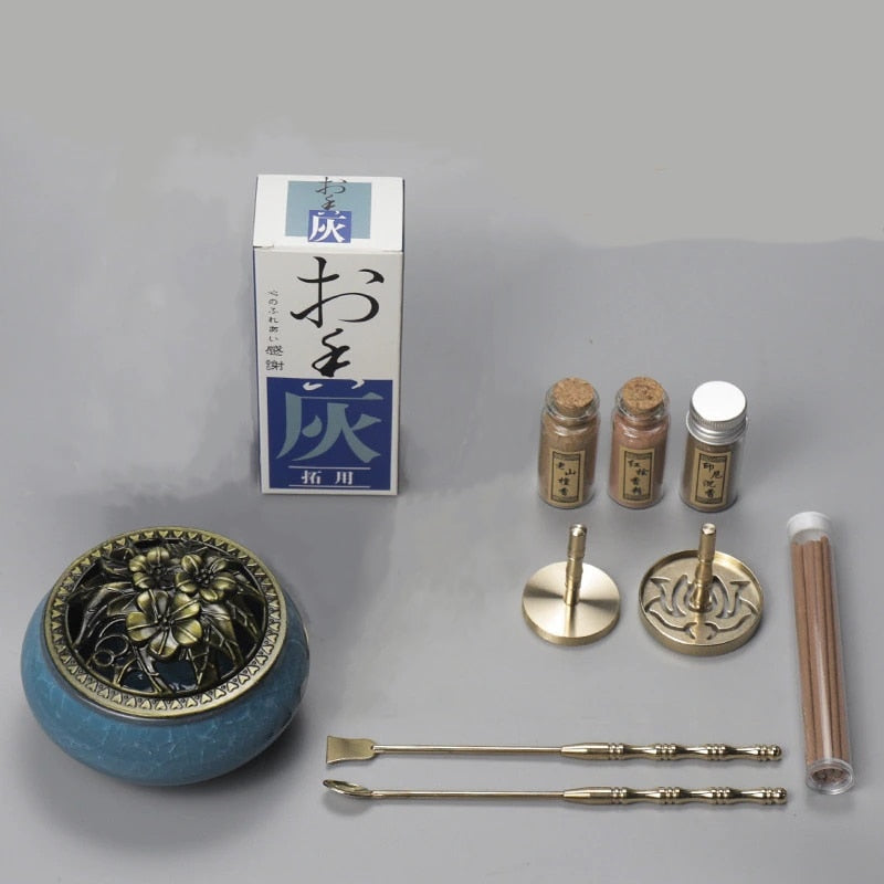 Home Portable Hand Fragrance Powder Making Incense Burner Seal Moulding Tools