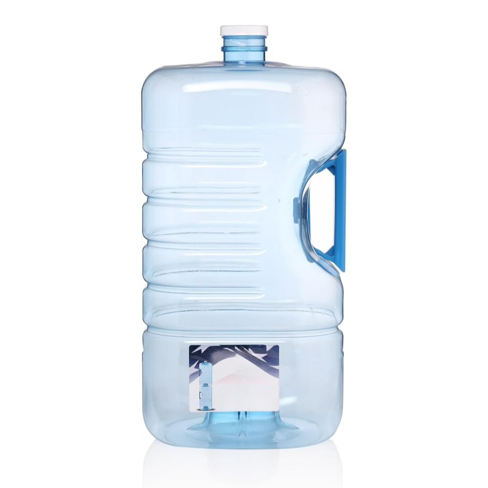 5 Gallon Stackable Water Bottle – 640oz Reusable BPA-Free Jug with Easy-Grip Handle, Durable Design, Ideal for Home, Outdoor, or Emergency Use