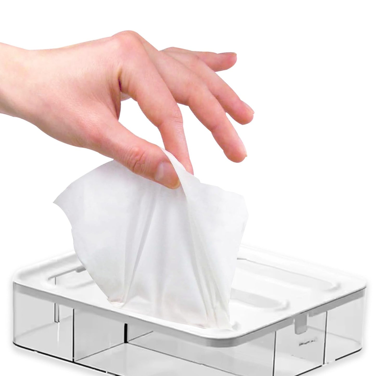 Storage Bag Organizer for Kitchen Ziplock Organizer for Kitchen Drawer – 4 Slot Plastic Storage Baggie Dispenser with Labels, Wall Mount or Drawer Use – Fits Gallon, Quart, Sandwich, Snack Bags