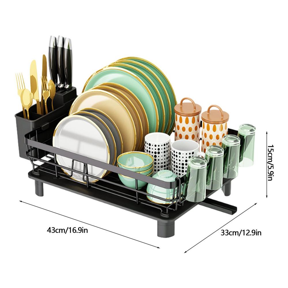 Drainer Rack With Drain basket Countertop