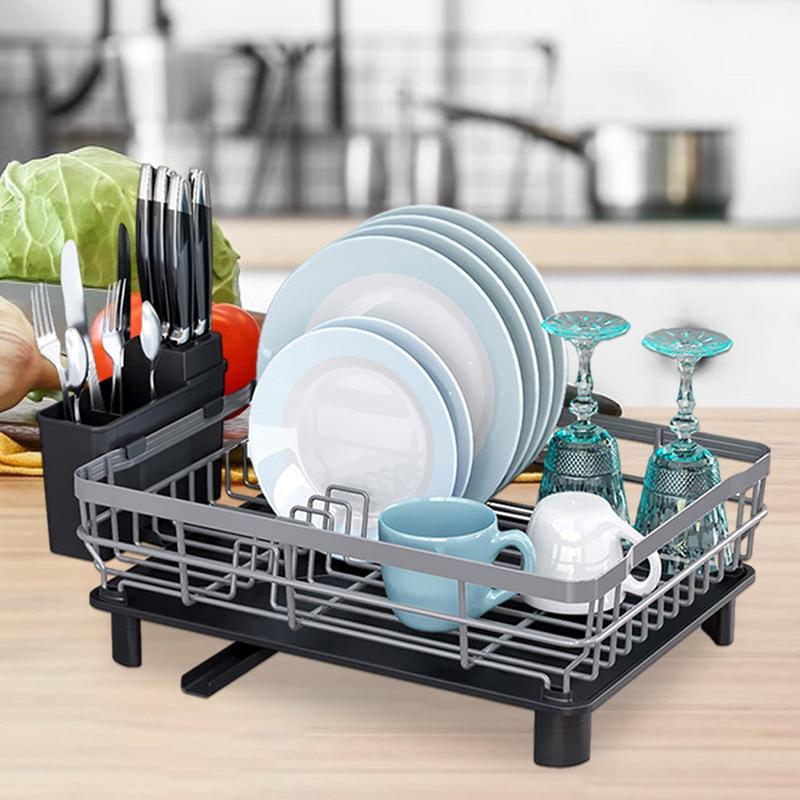 Drainer Rack With Drain basket Countertop