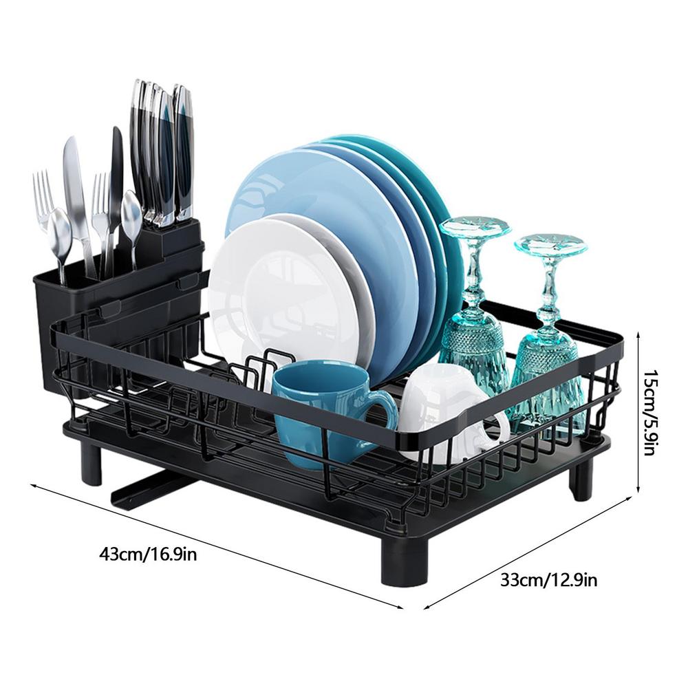 Drainer Rack With Drain basket Countertop